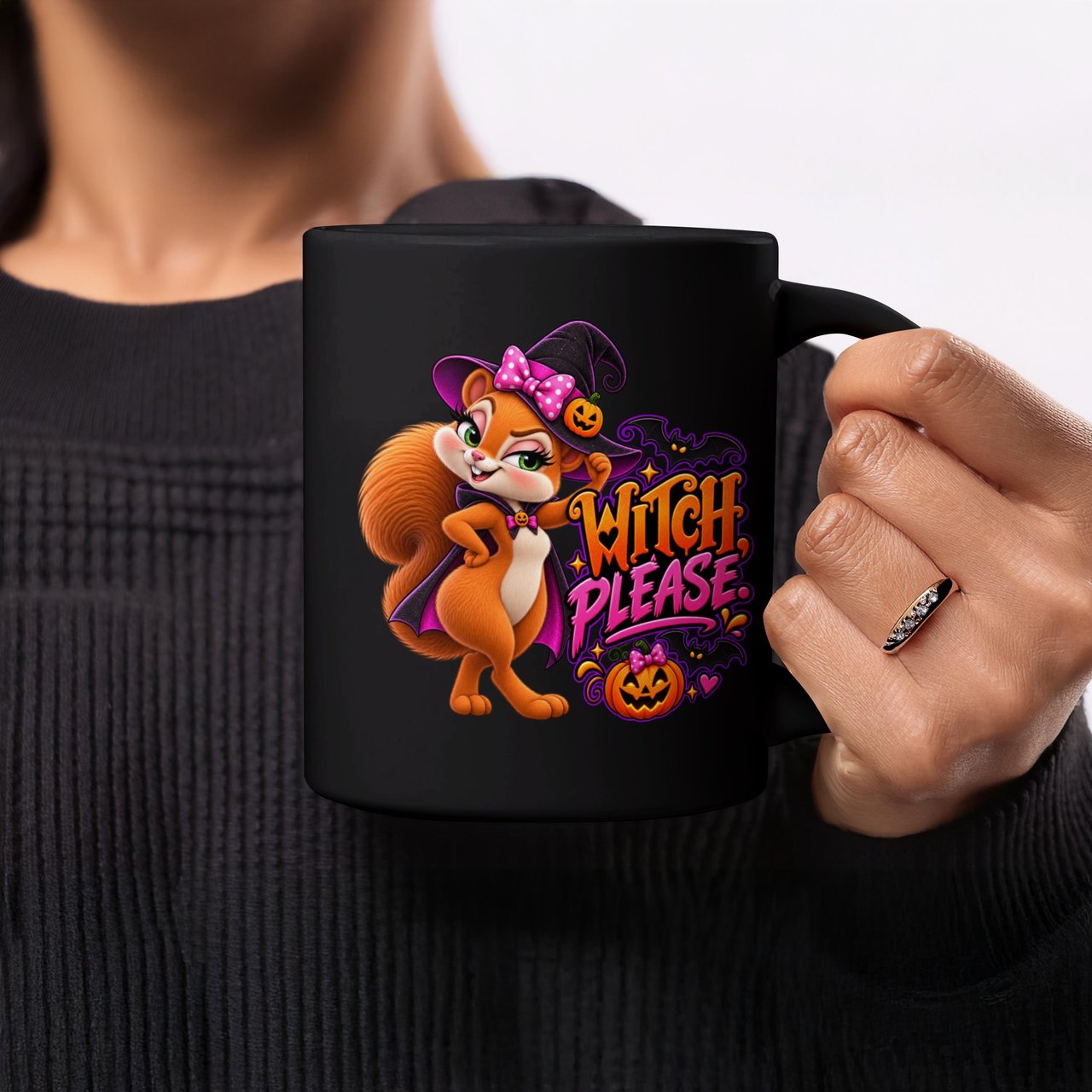 Witch Please Squirrel Mug