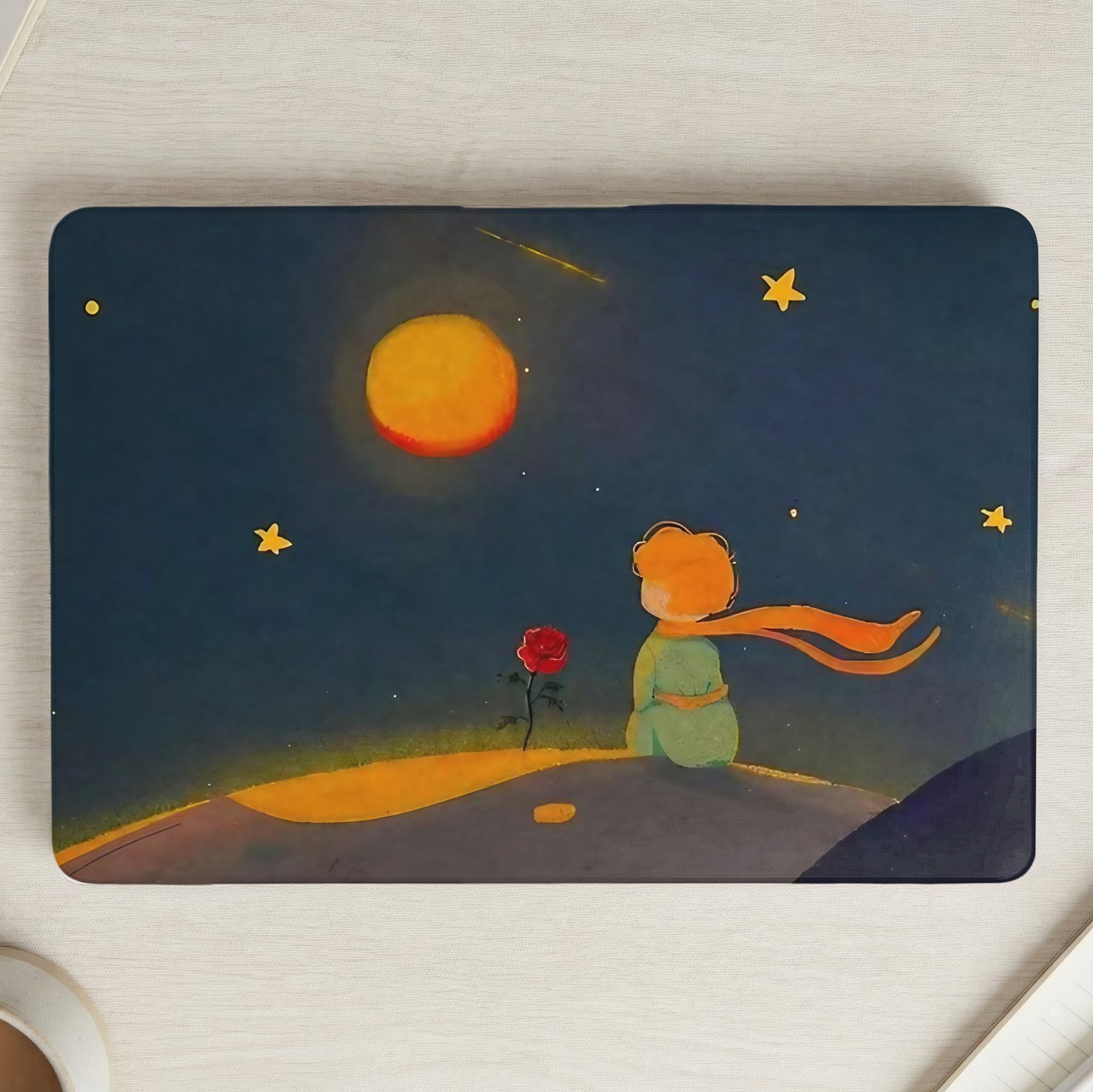 Celestial Little Prince Stargazer MacBook Case