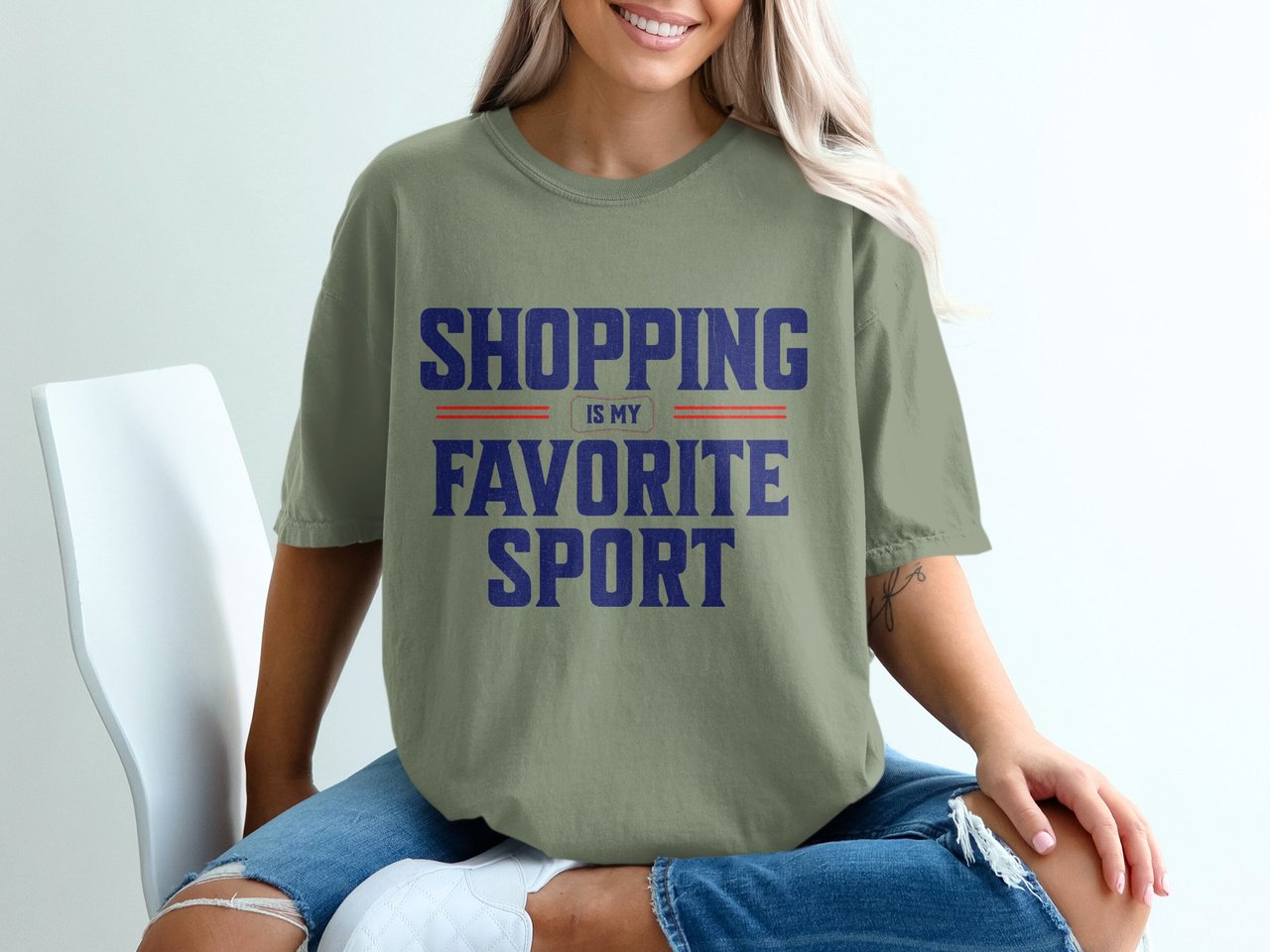 Shopping Is My Favorite Sport Tee