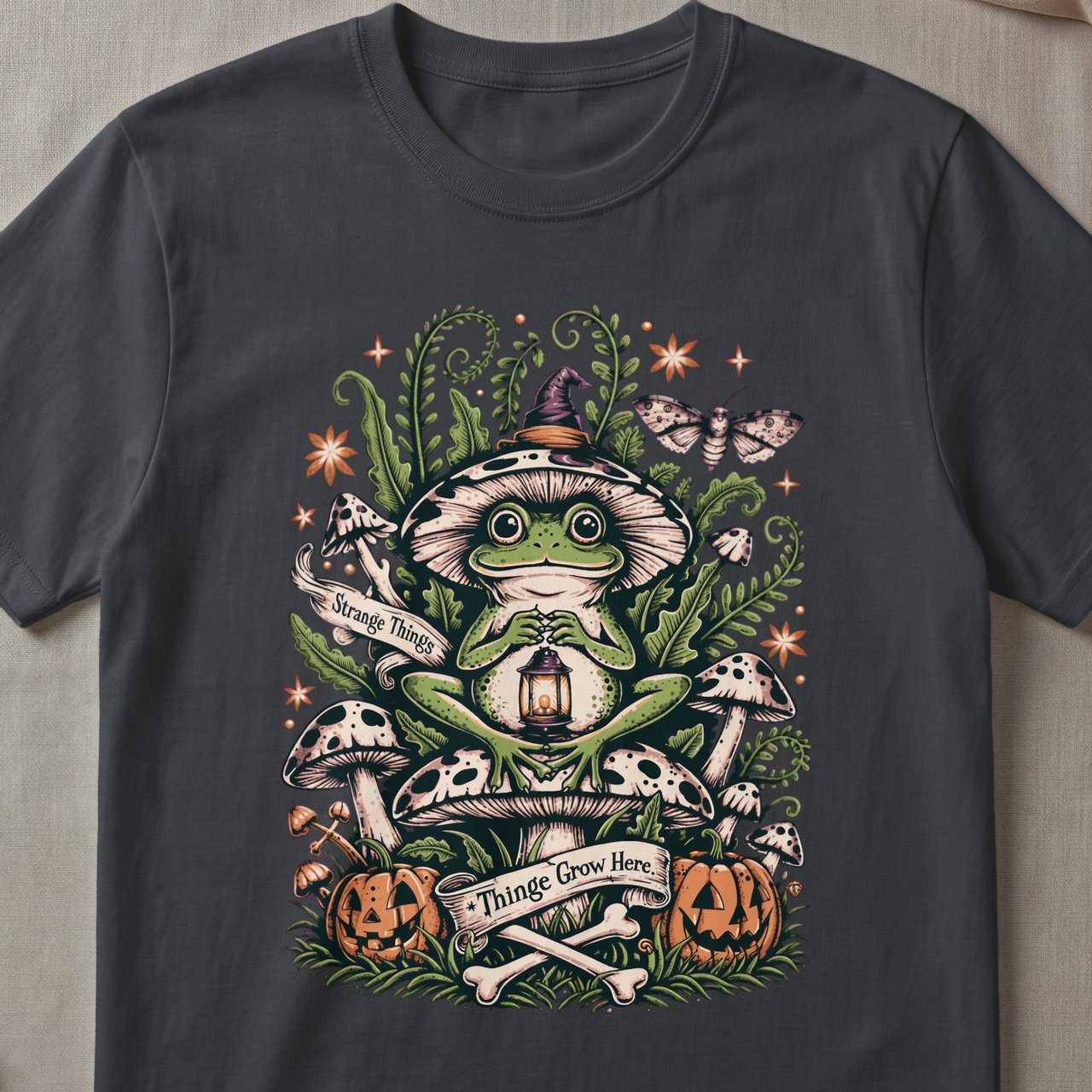 Strange Things Grow Here Tee