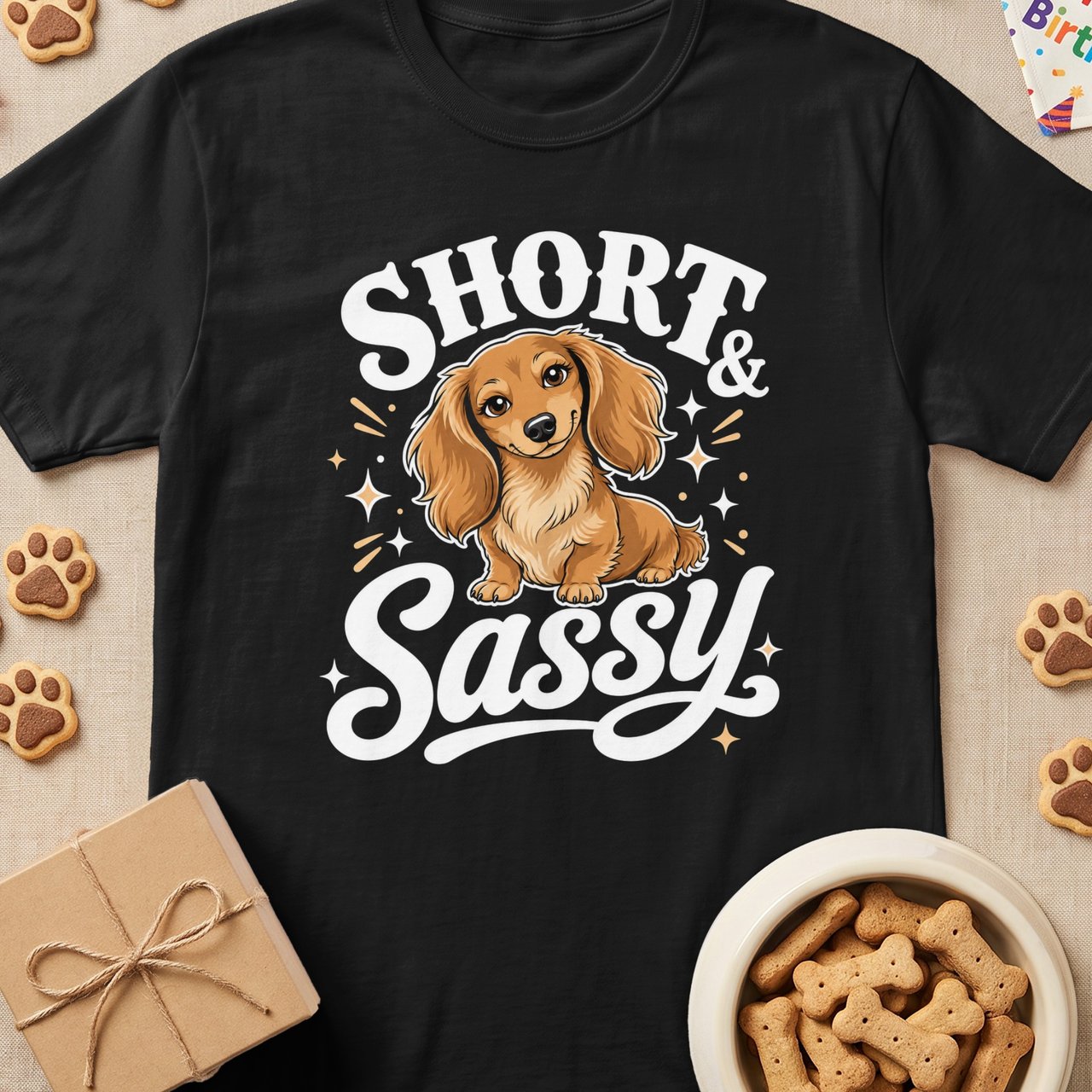 Short & Sassy Dachshund Tee