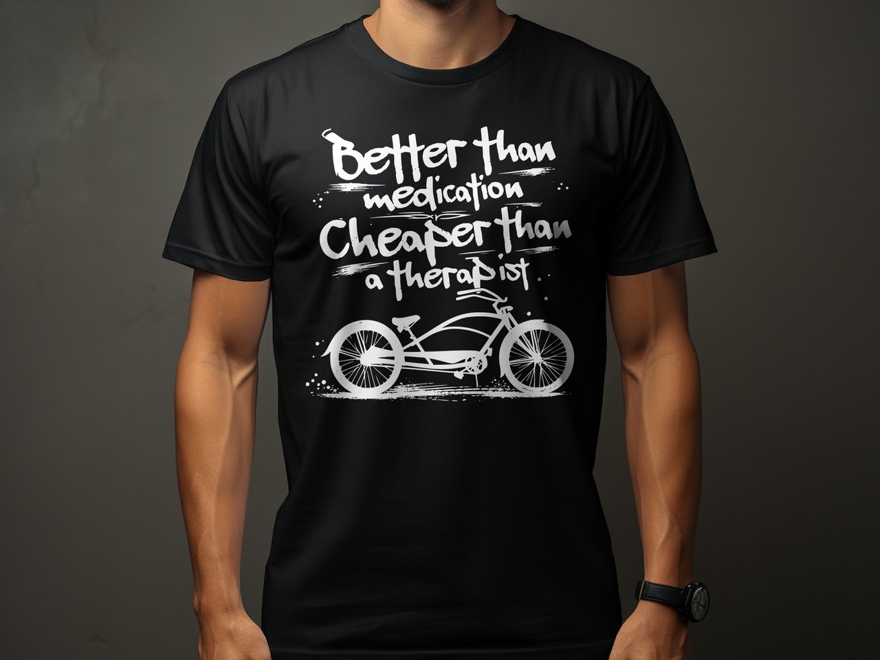 Cheaper Than A Therapist | Bike Shirt