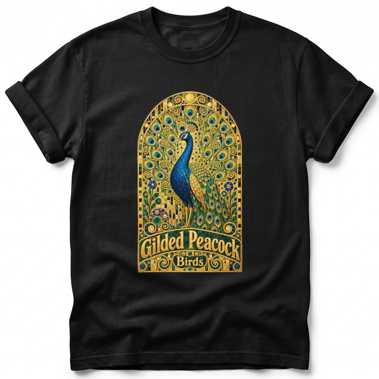 Gilded Peacock ~ Comfort Colors Premium Tee