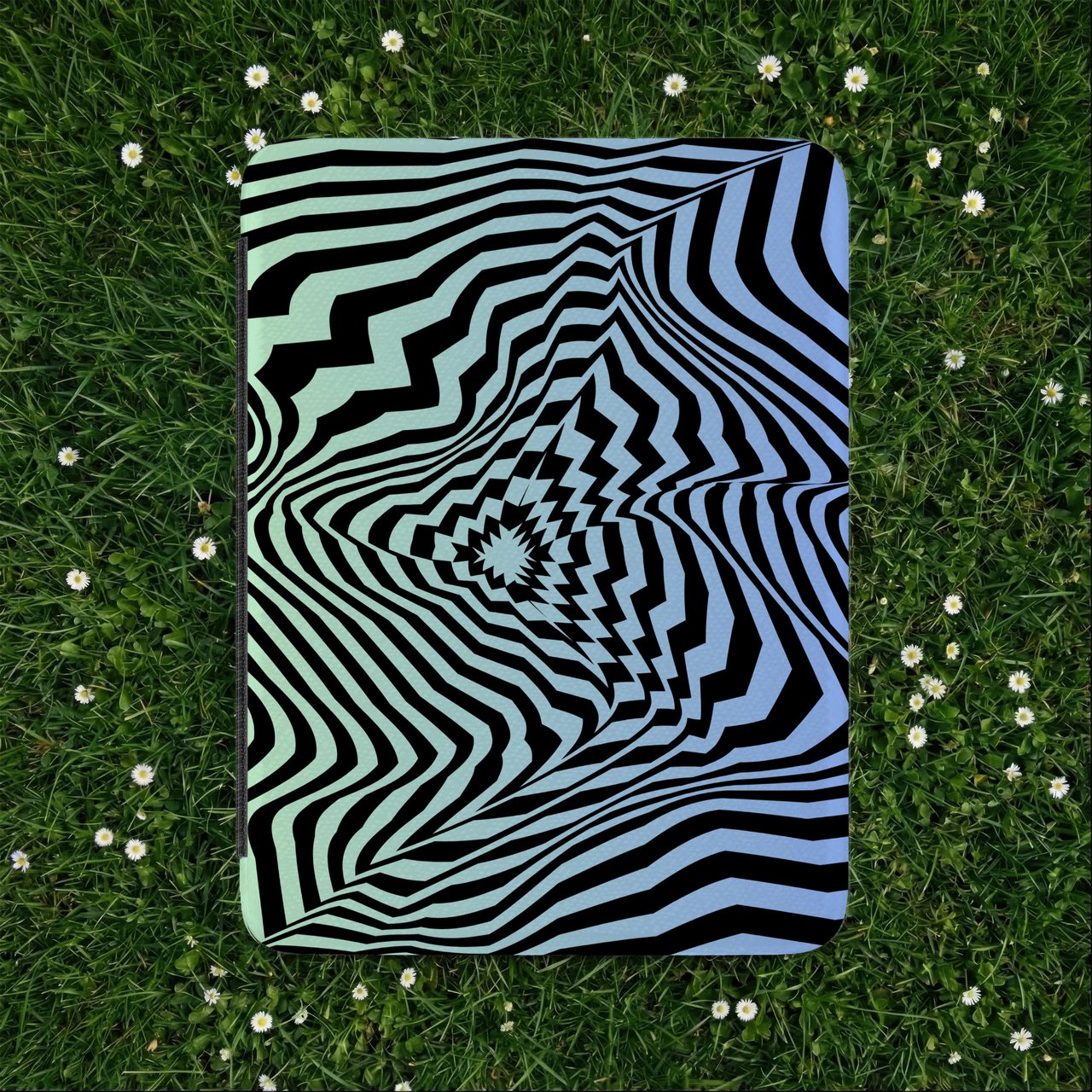 Optical Illusion Vortex Kindle Case