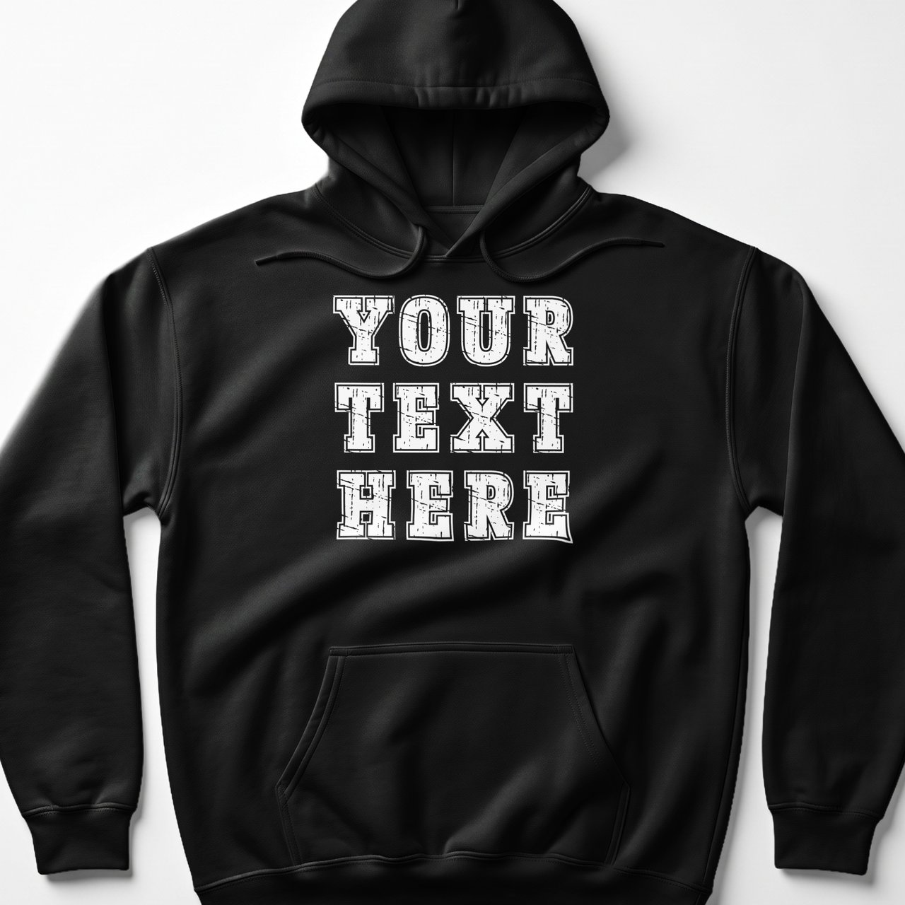 Custom Text Hoodie