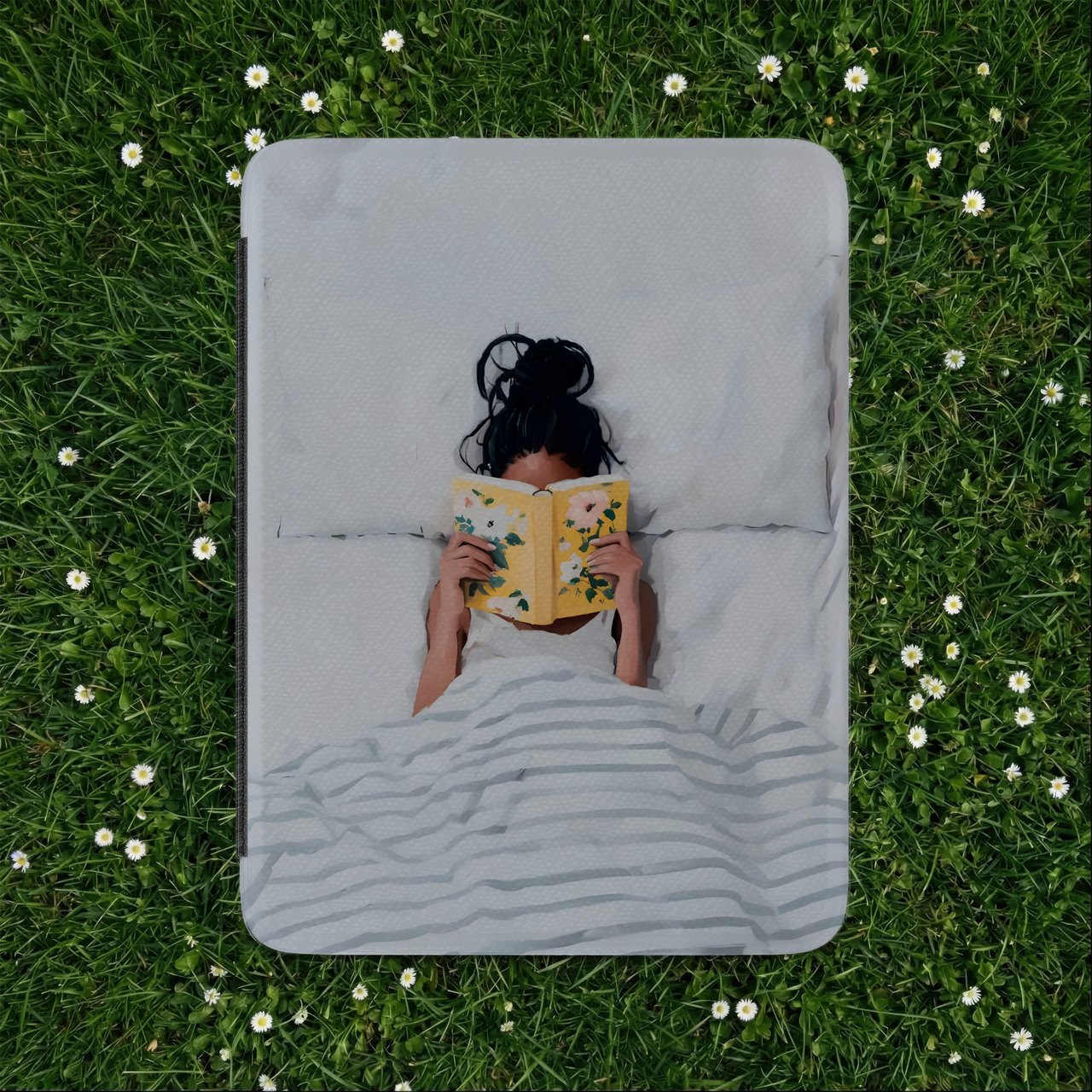 Cozy Bedtime Reader Kindle Case