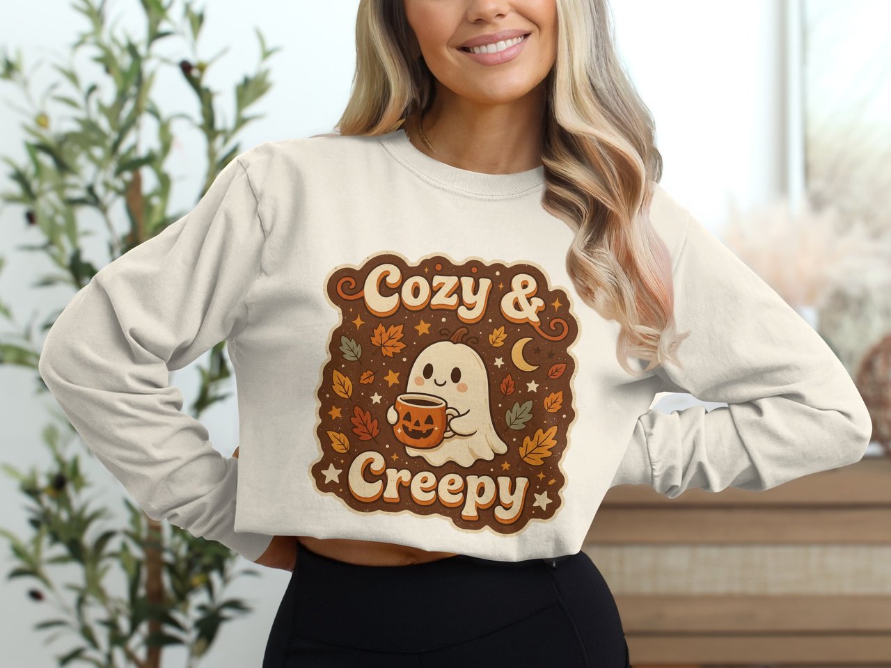 Cozy & Creepy Long Sleeve Tee