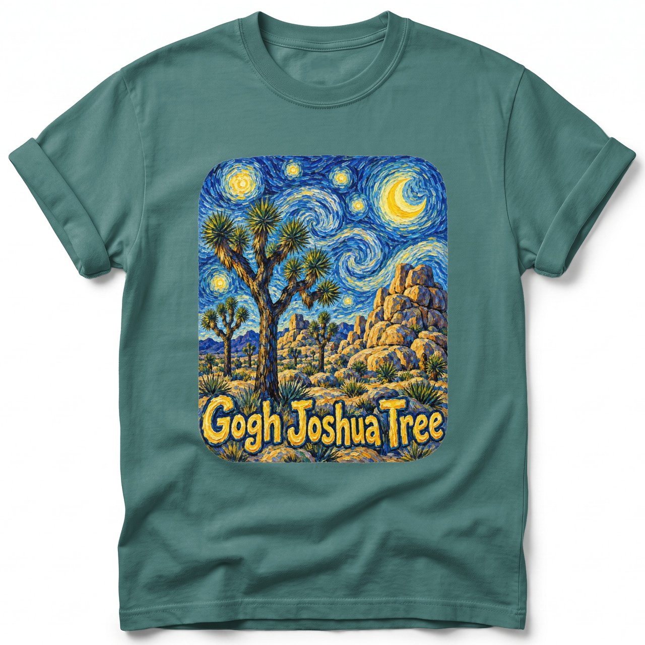 Gogh Joshua Tree ~ Comfort Colors Premium Tee