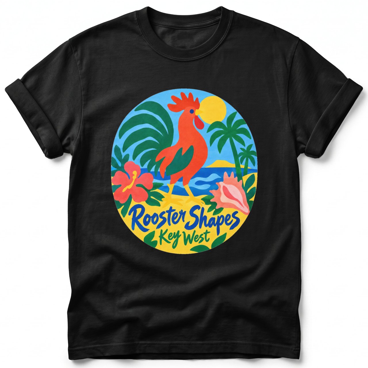 Rooster Shapes ~ Comfort Colors Premium Tee