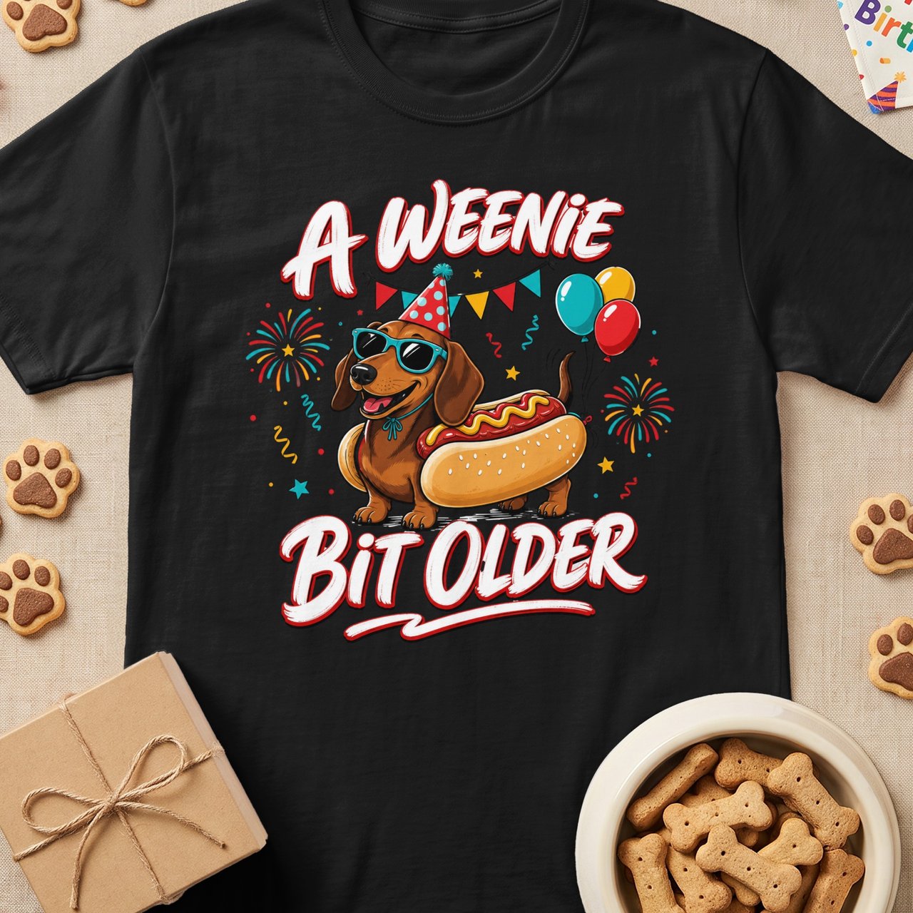 A Weenie Bit Older Birthday Tee