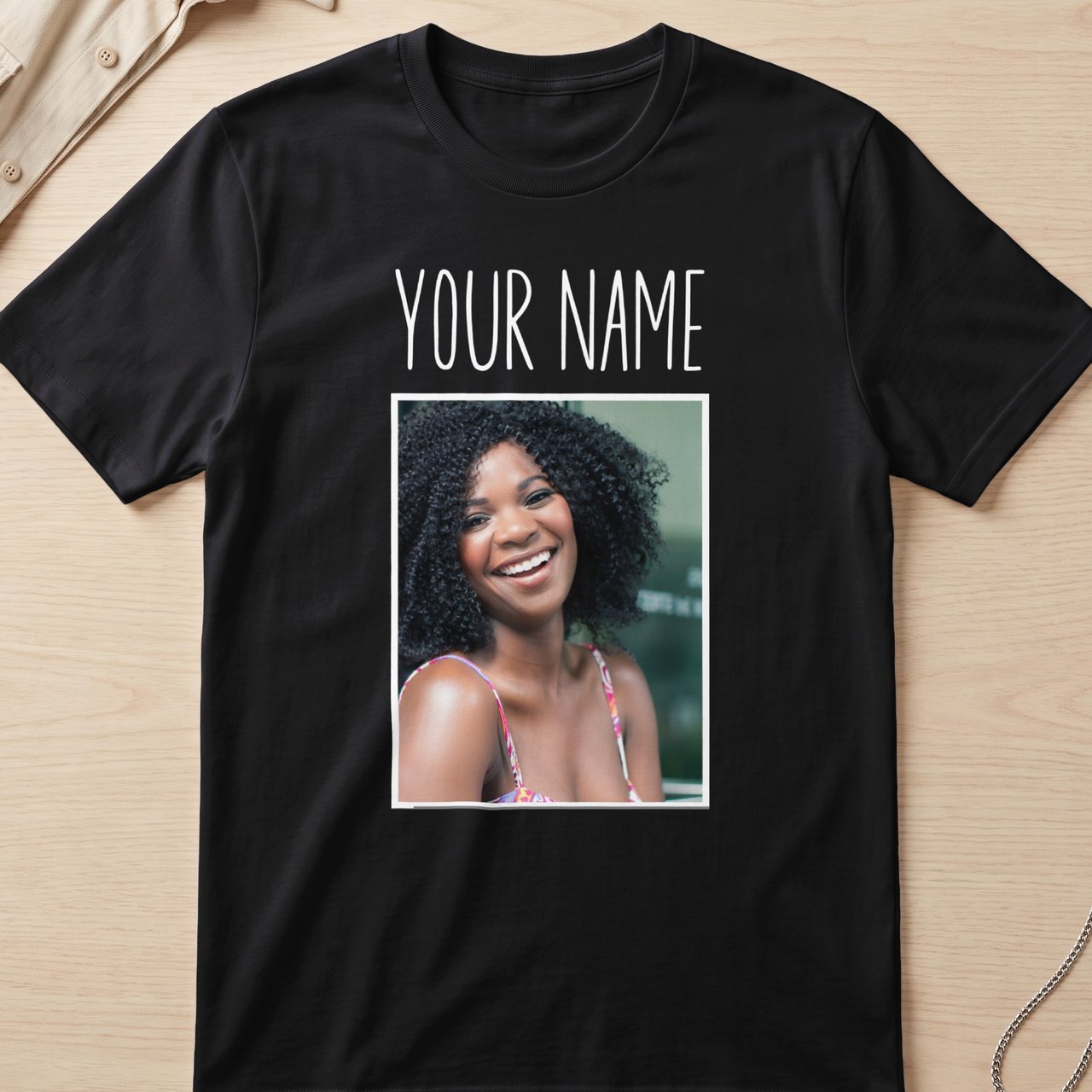 Custom Name and Photo Shirt