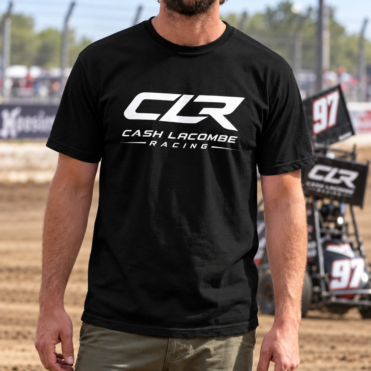 Cash Lacombe Racing #97 Shirt, Micro Sprint Racing Tee, Dirt Track Racing Shirt, CLR Race Team Merch, Sprint Car Fan Gift