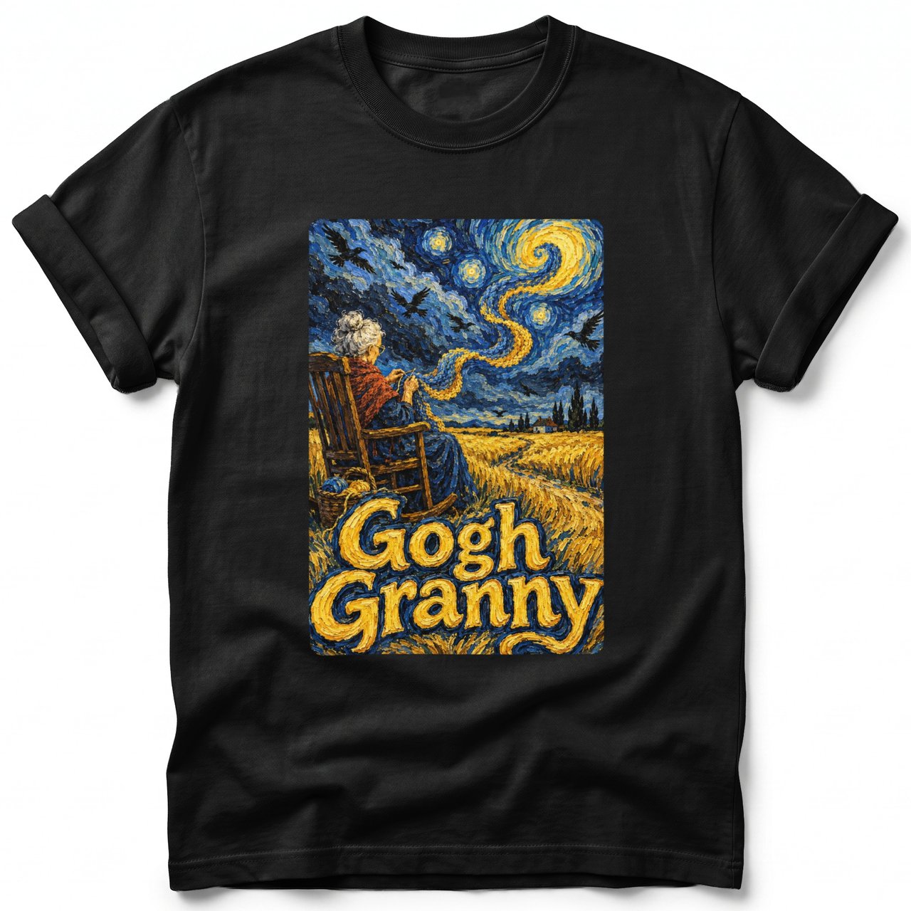Gogh Granny ~ Comfort Colors Premium Tee