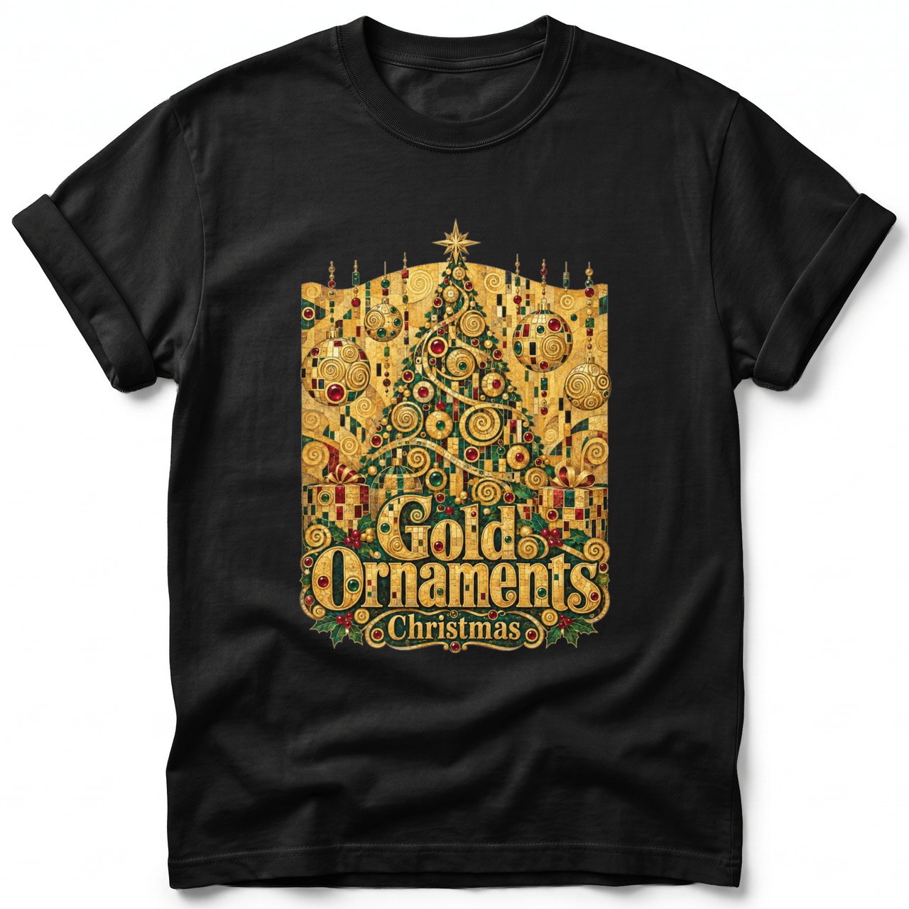Gold Ornaments ~ Comfort Colors Premium Tee