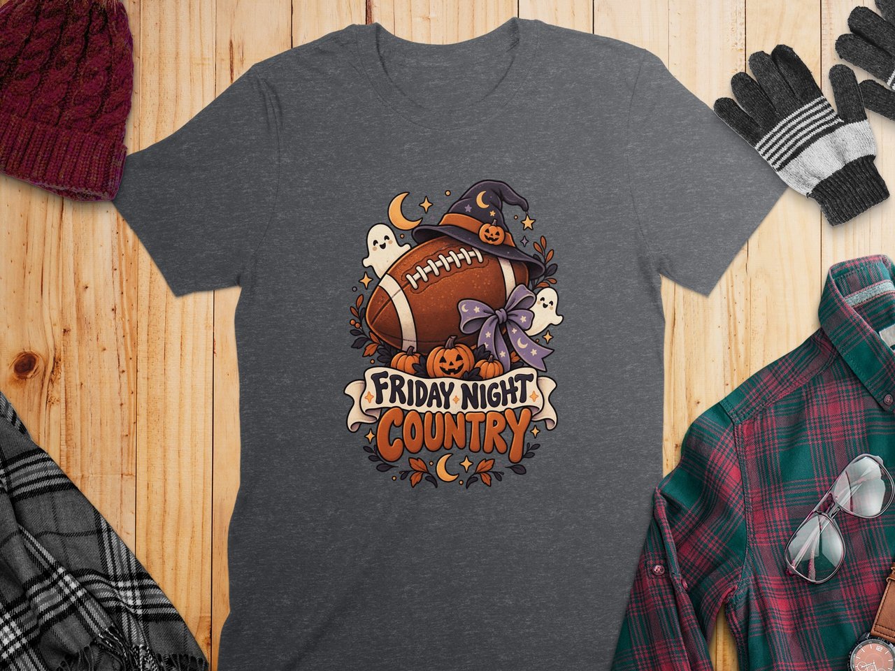 Friday Night Country Football Tee