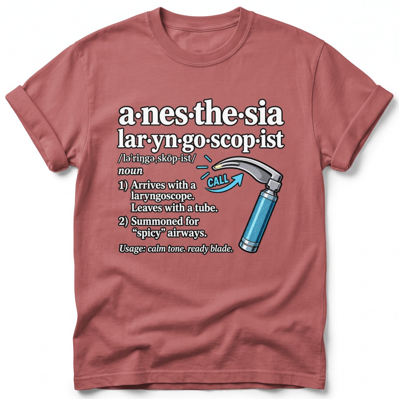 Anesthesia Laryngoscopist Tee
