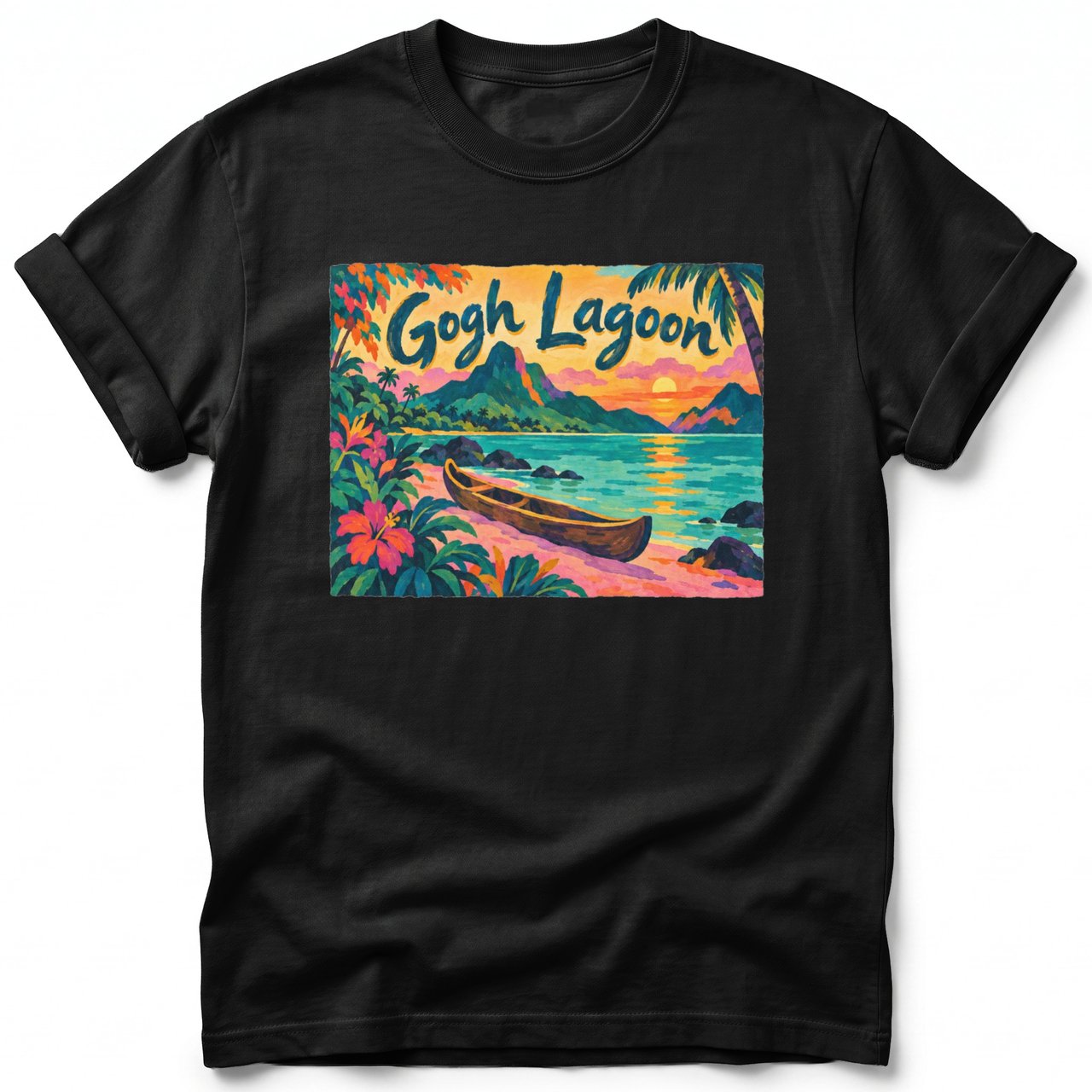 Gogh Lagoon ~ Comfort Colors Premium Tee