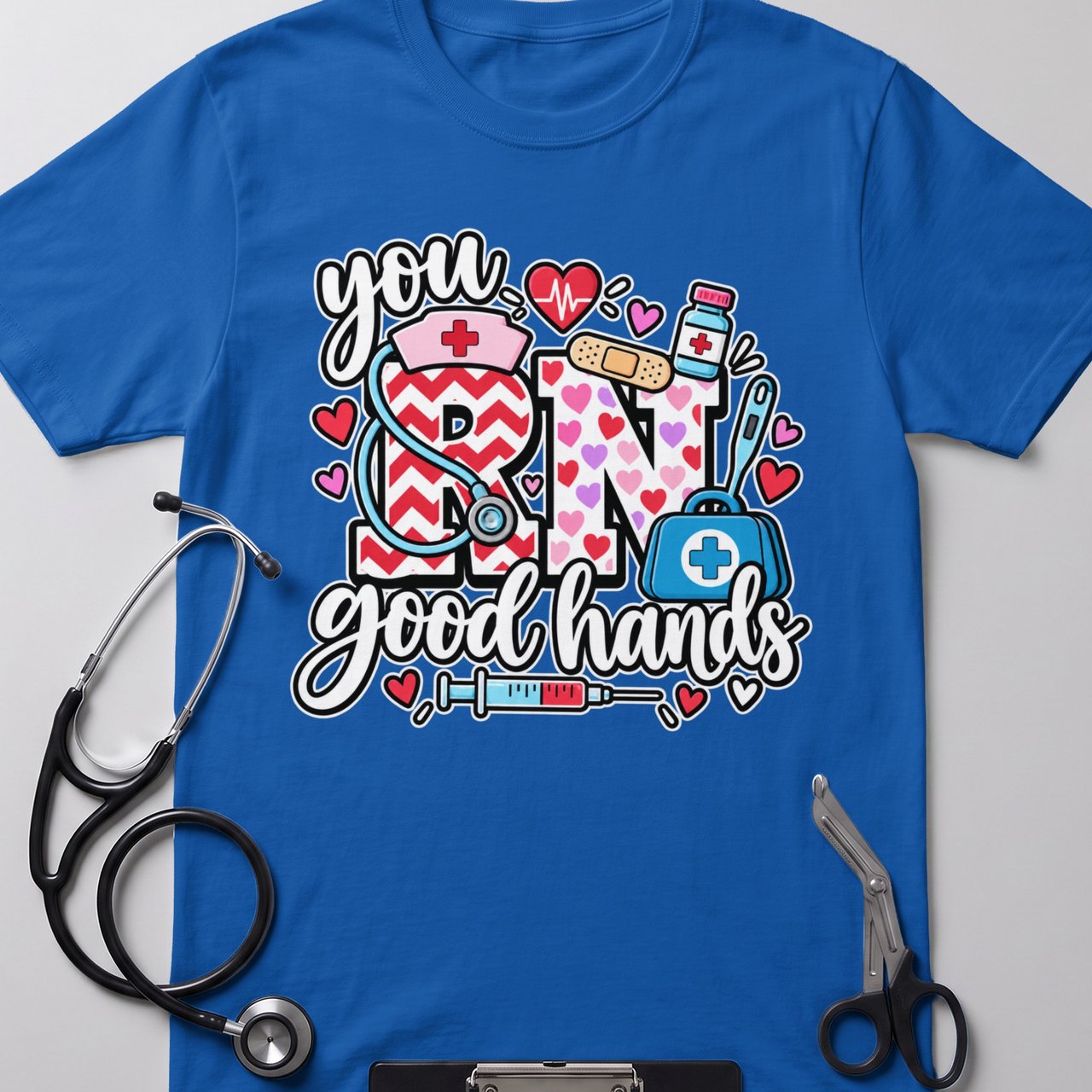 You RN Good Hands Tee