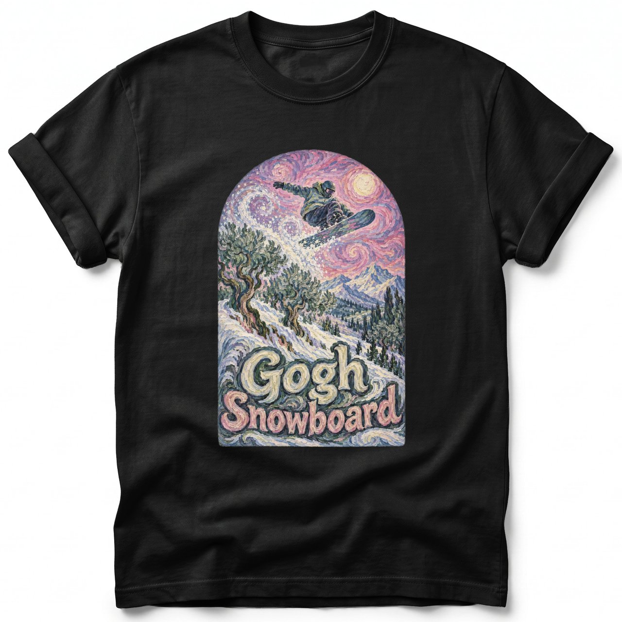 Gogh Snowboard ~ Comfort Colors Premium Tee