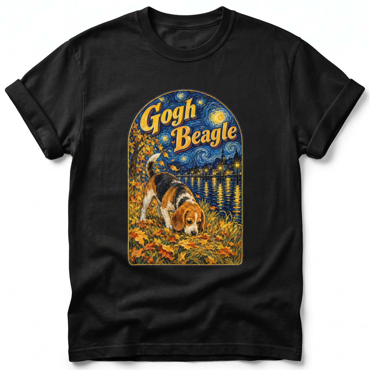 Gogh Beagle ~ Comfort Colors Premium Tee