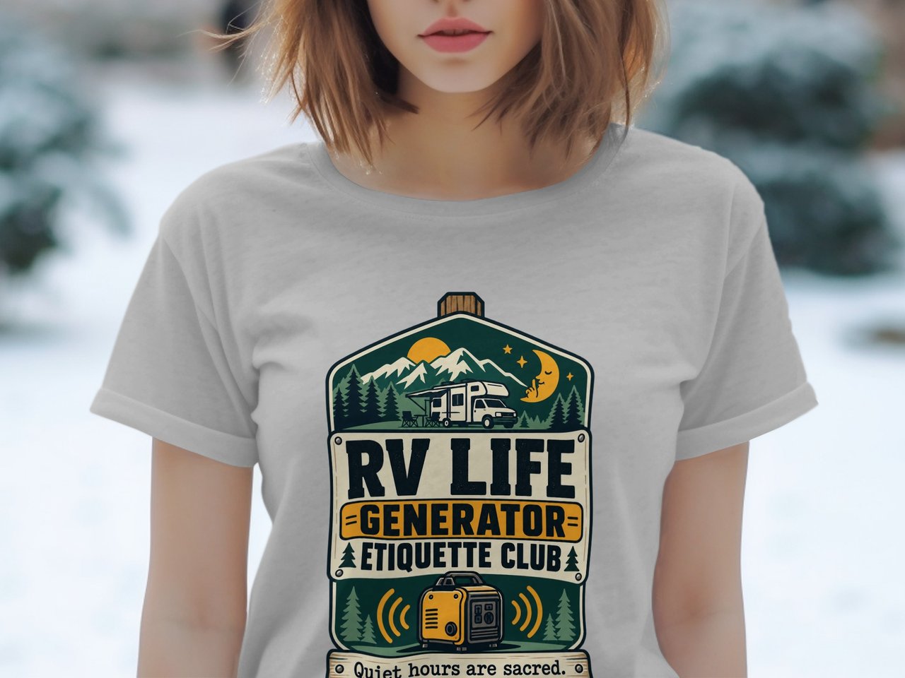 RV Life Generator Etiquette Club Tee