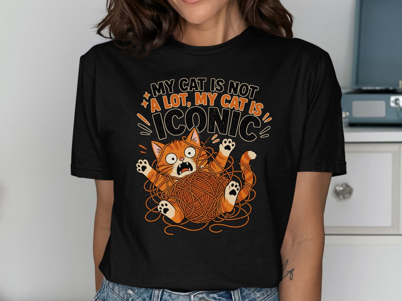 My Cat is Iconic Orange Cat Tee