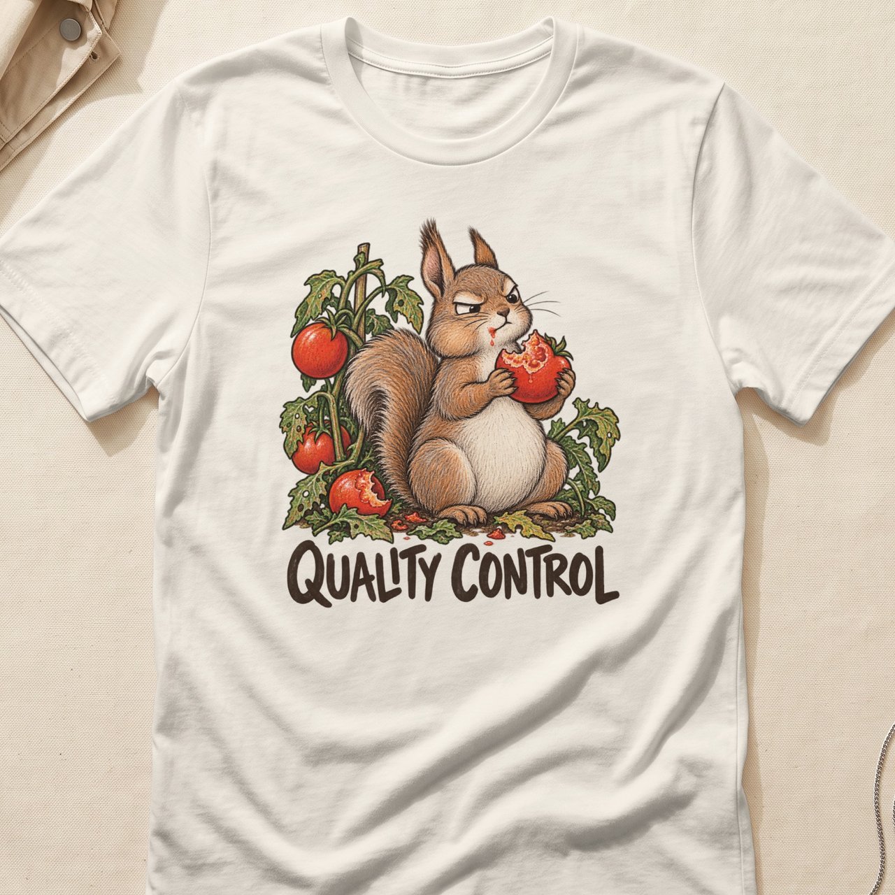 Quality Control Squirrel T-Shirt