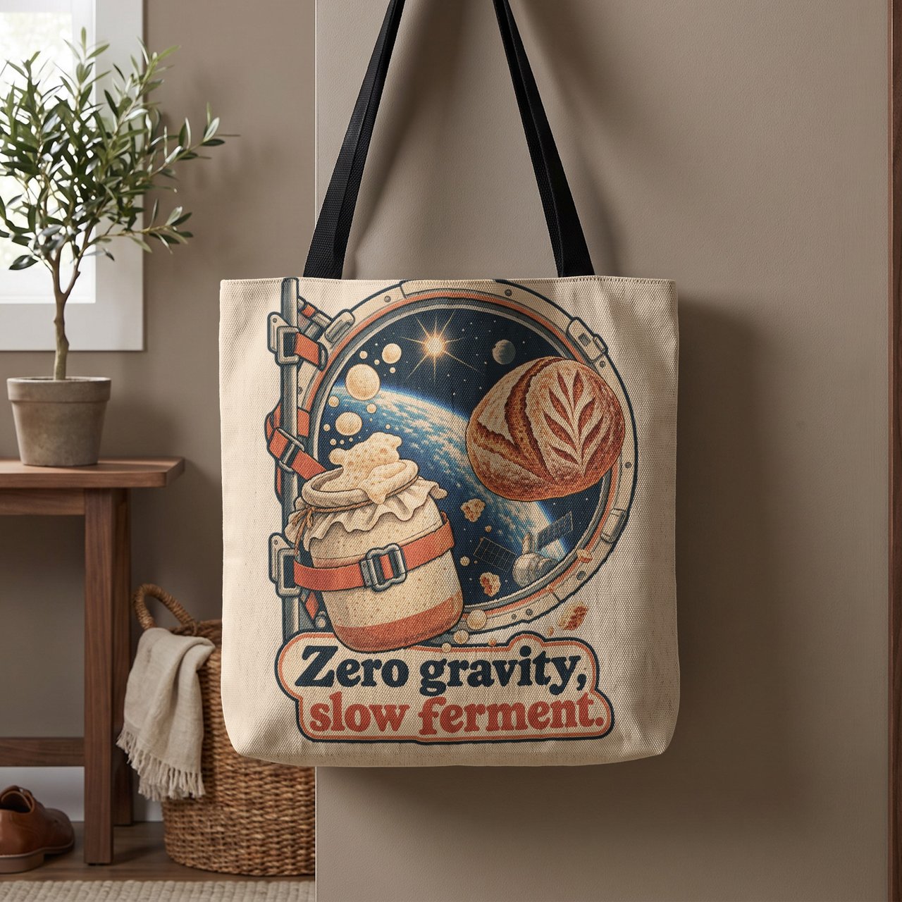 Zero Gravity Slow Ferment Tote Bag