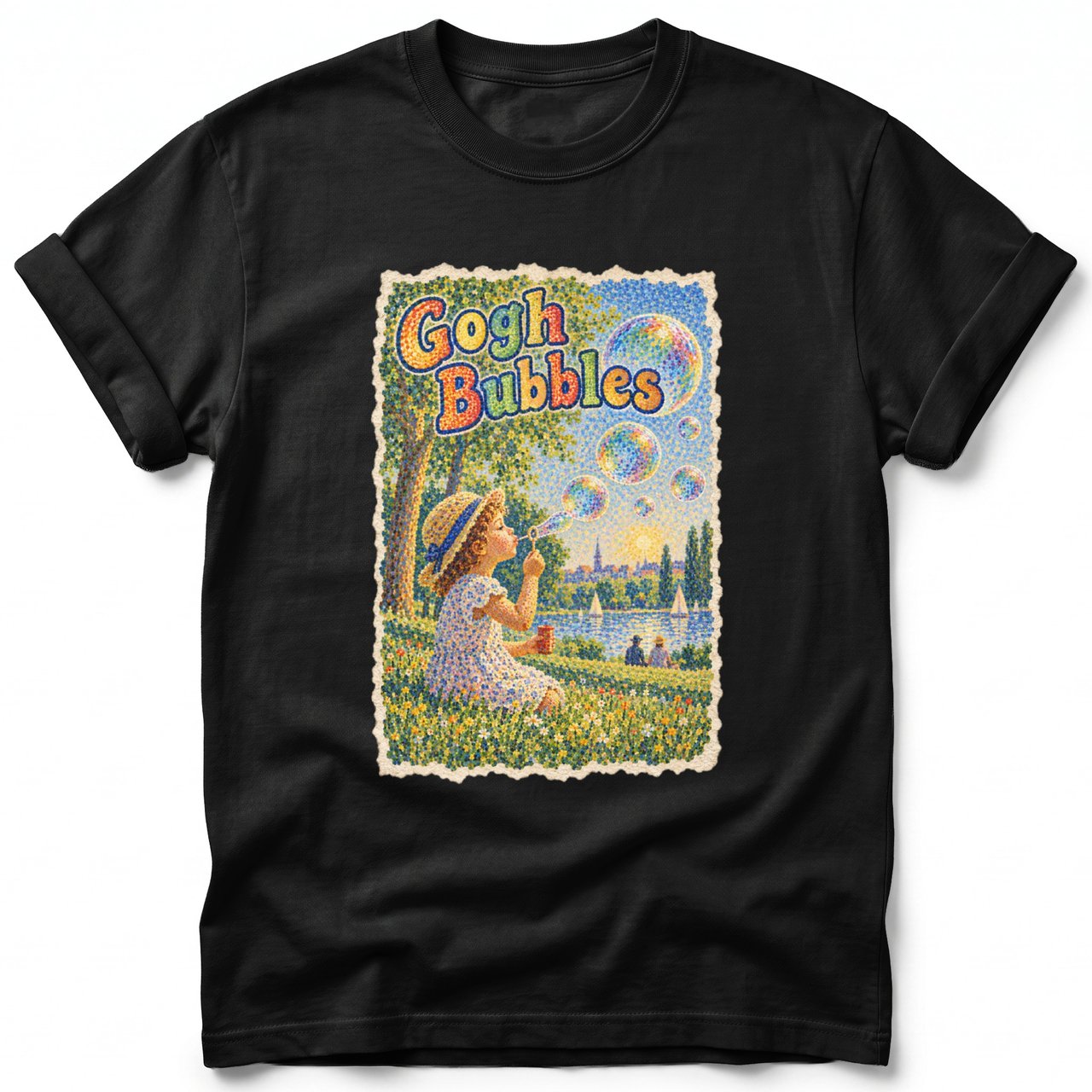 Gogh Bubbles ~ Comfort Colors Premium Tee