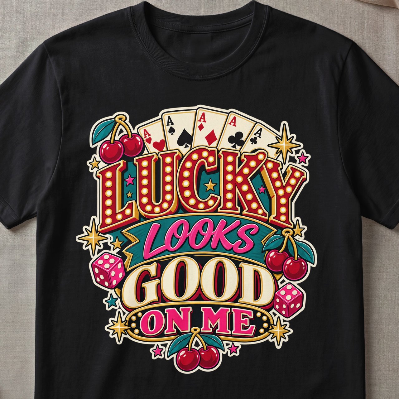 Lucky Looks Good On Me T-Shirt