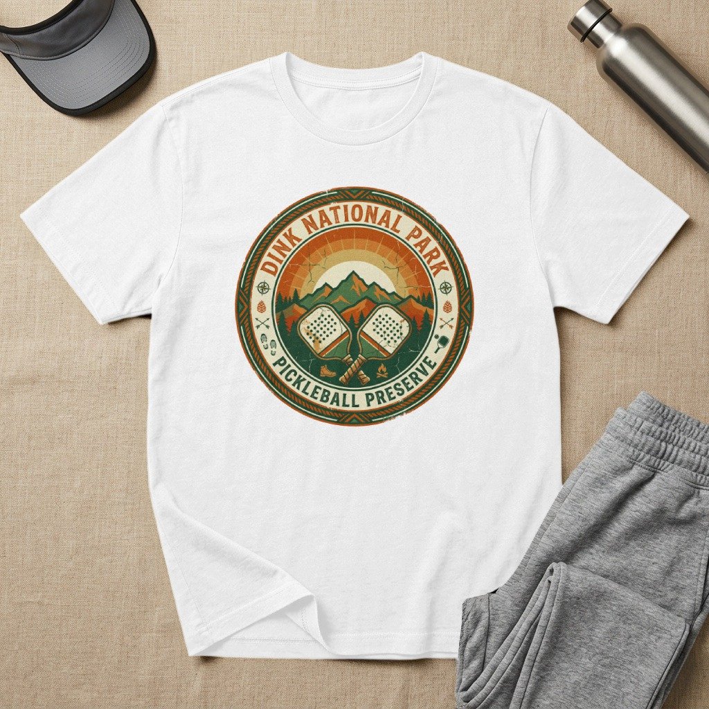 Dink National Park Pickleball Tee