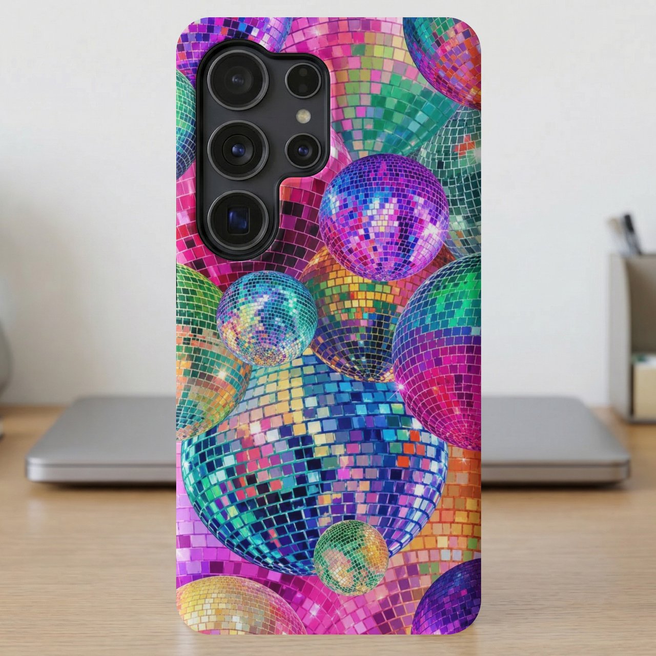 Colorful Disco Ball MagSafe® Phone Case