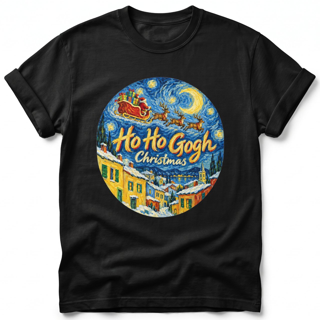 Ho Ho Gogh ~ Comfort Colors Premium Tee