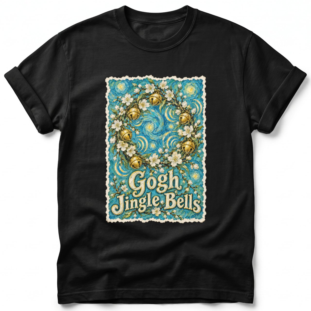 Gogh Jingle Bells ~ Comfort Colors Premium Tee