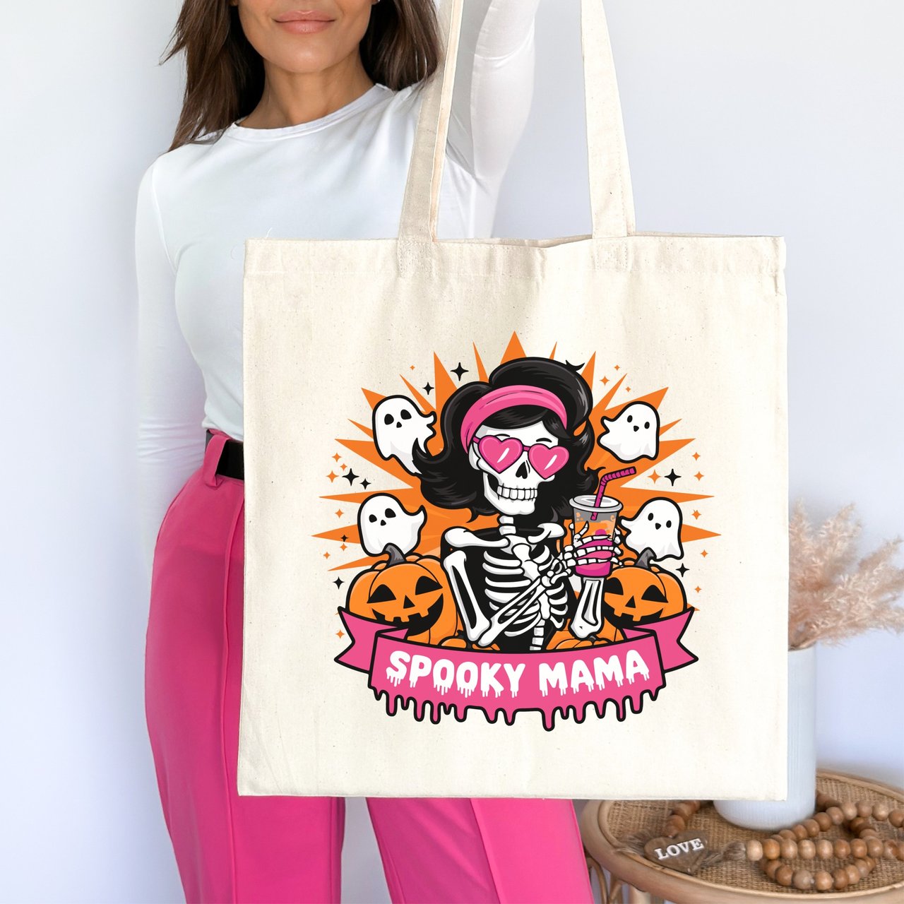 Spooky Mama Tote Bag