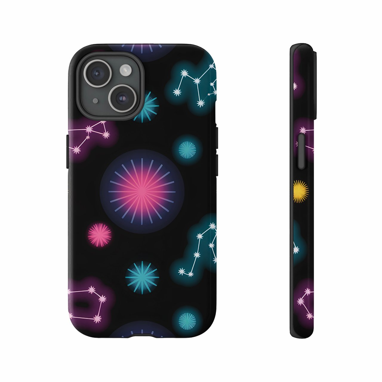Celestial iPhone Case: Constellations, Galaxy, Cosmic, Colorful, Protective