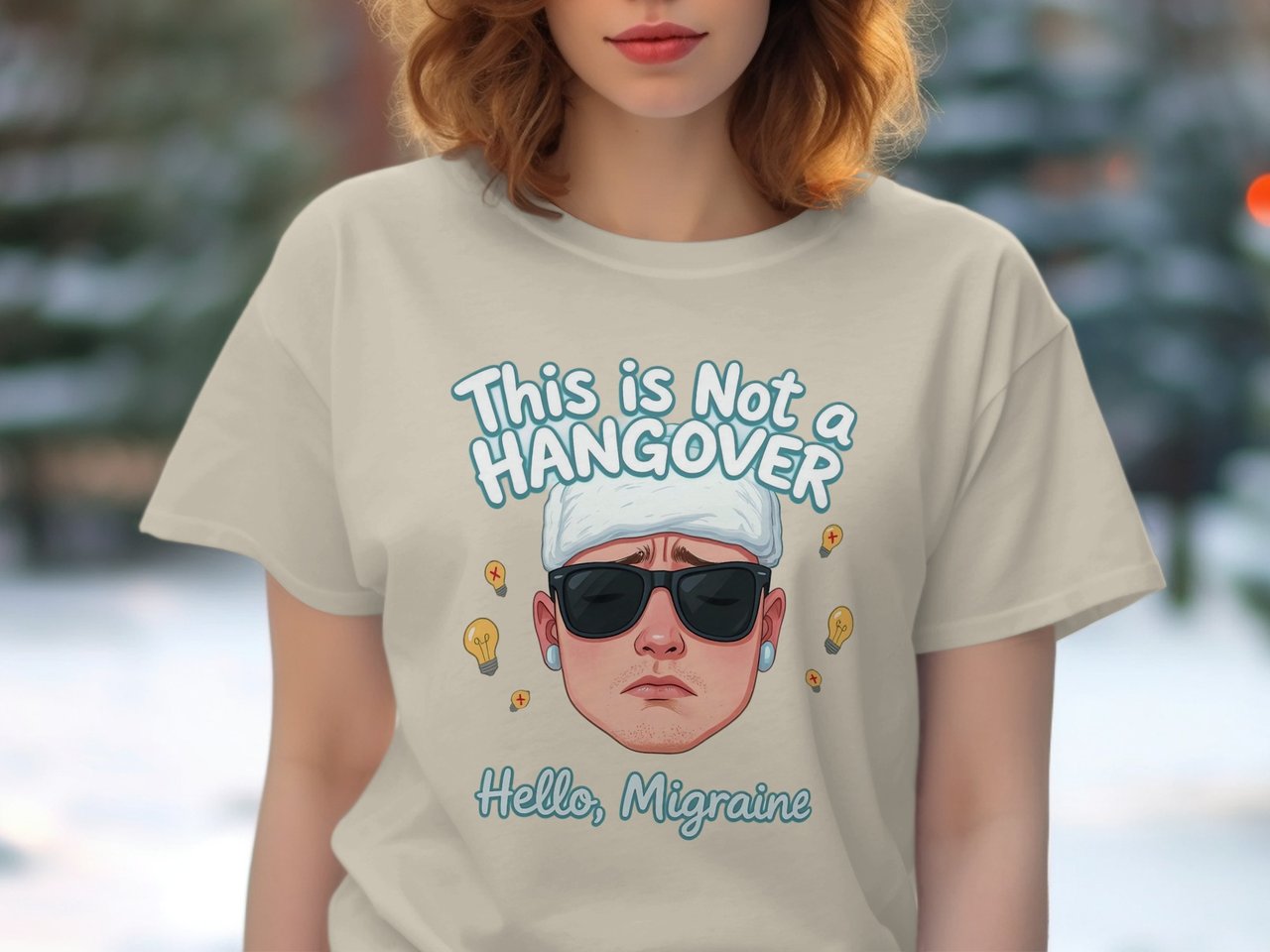 This Is Not a Hangover,  Hello, Migraine, Funny migraine shirt
