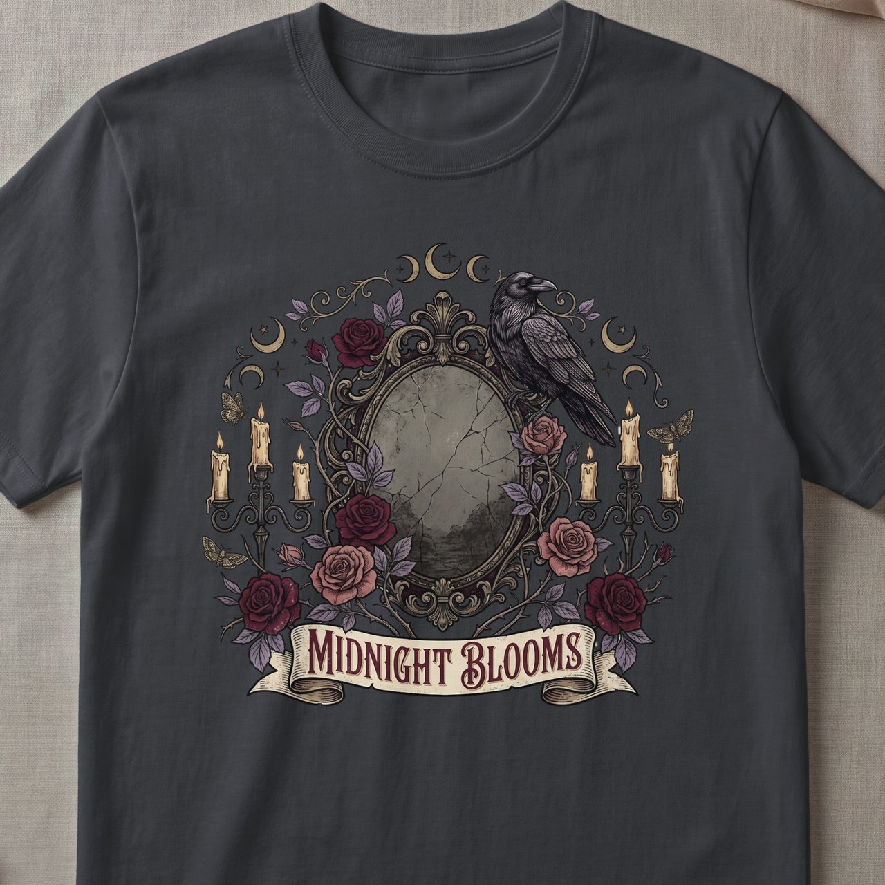 Midnight Blooms Tee