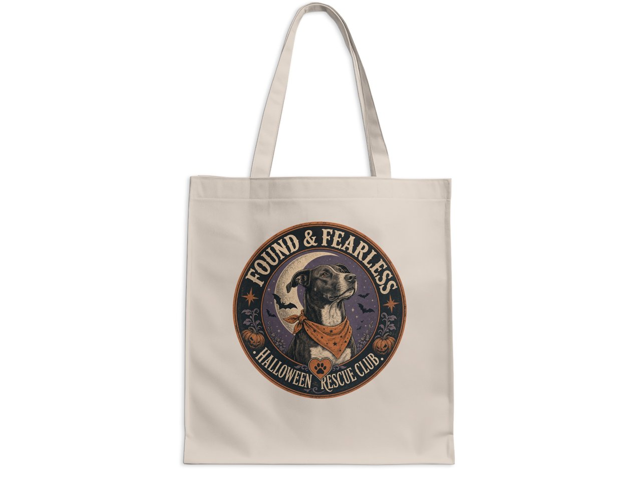 Found & Fearless Rescue Tote Bag