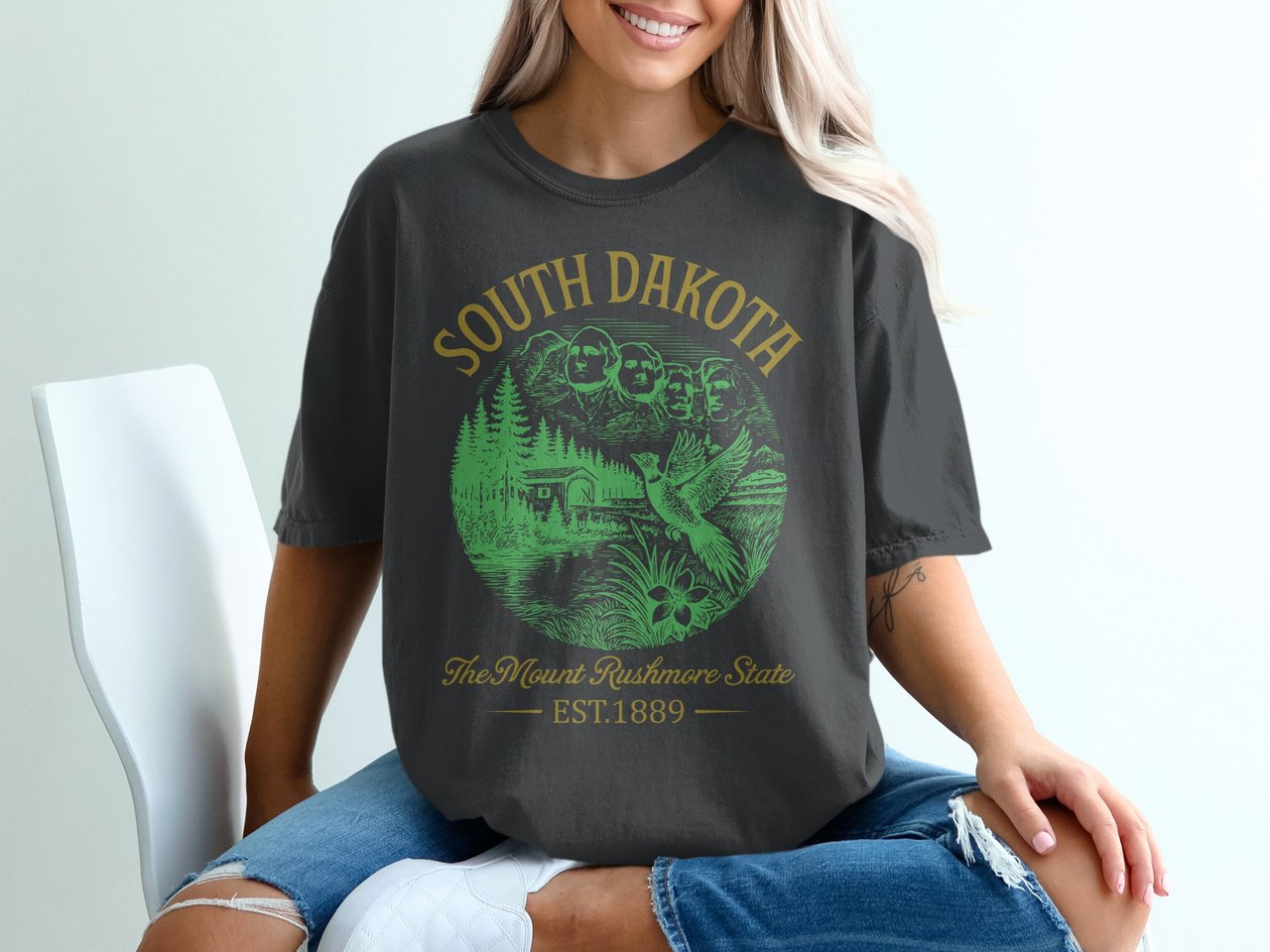 South Dakota Mount Rushmore State Graphic Tee