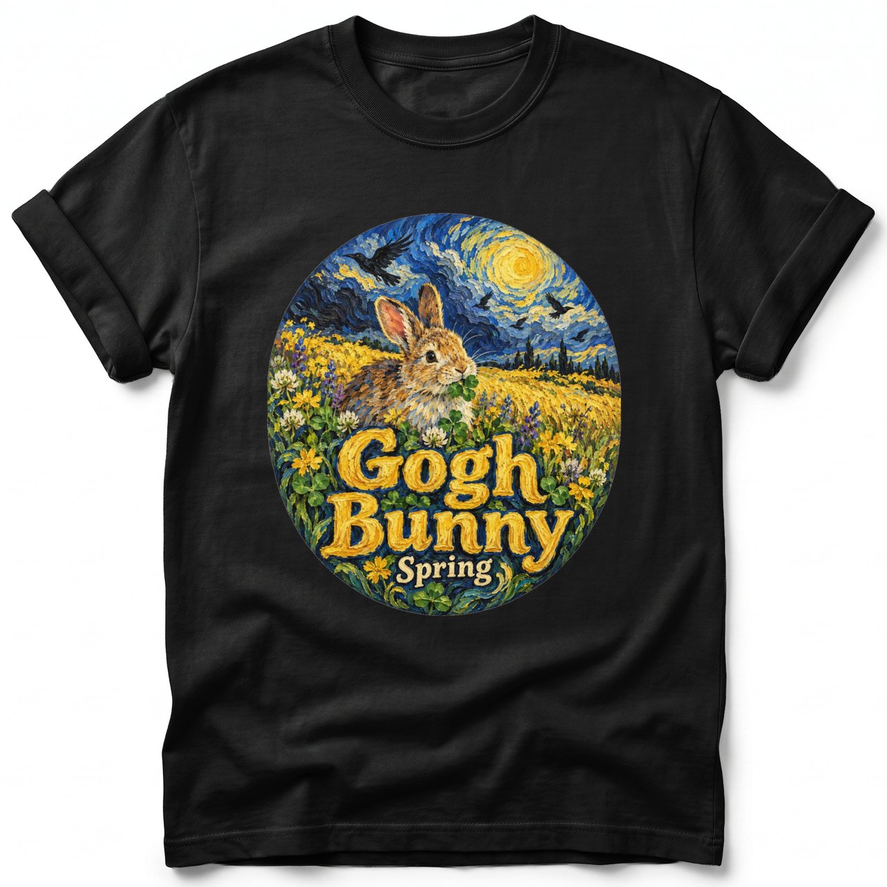 Gogh Bunny ~ Comfort Colors Premium Tee