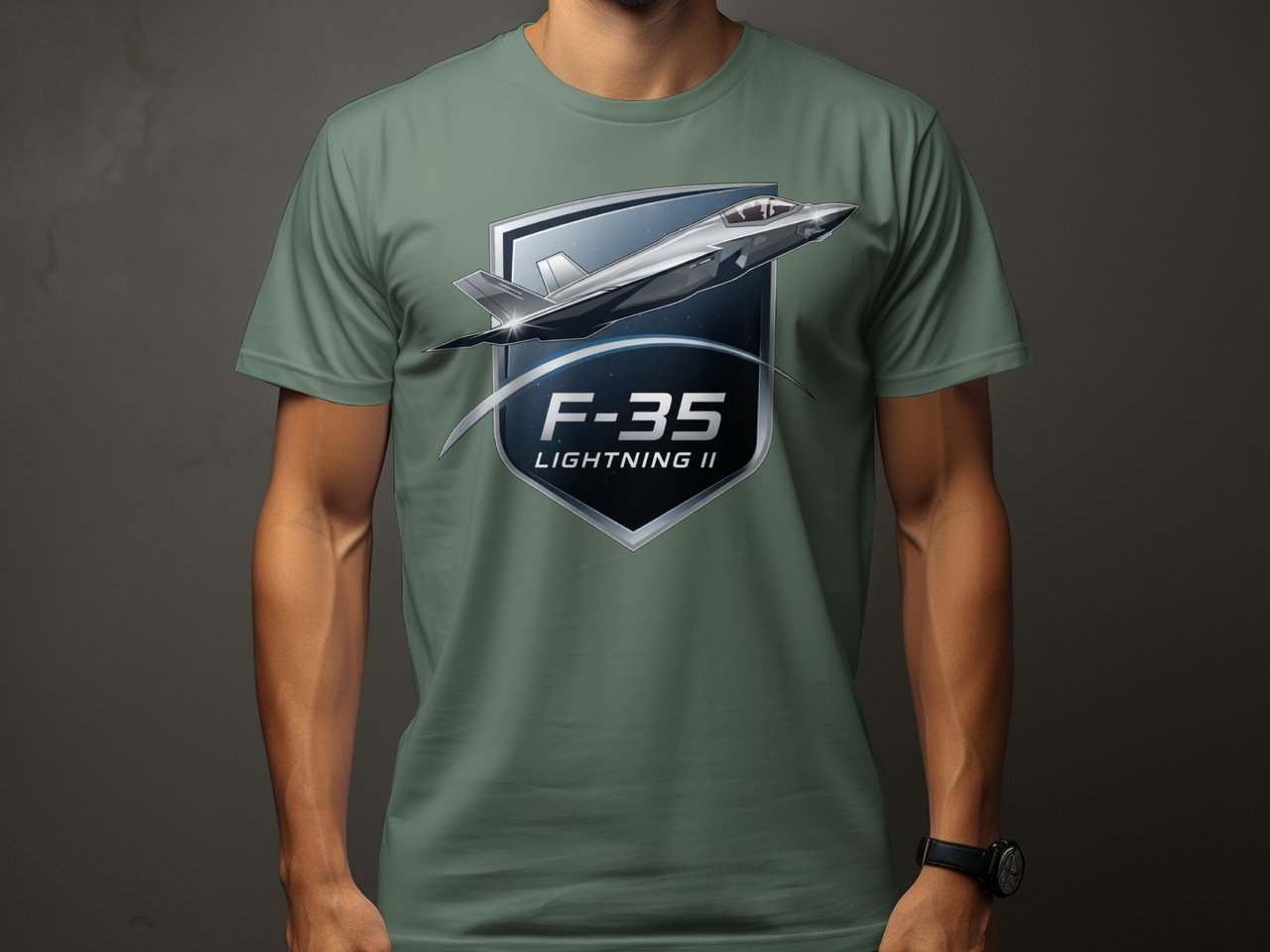 F-35 Lightning II Shirt, Stealth Fighter Jet T-Shirt, Military Aviation Graphic Tee, Air Force Pilot Crest Top, Aviation Enthusiast Gift