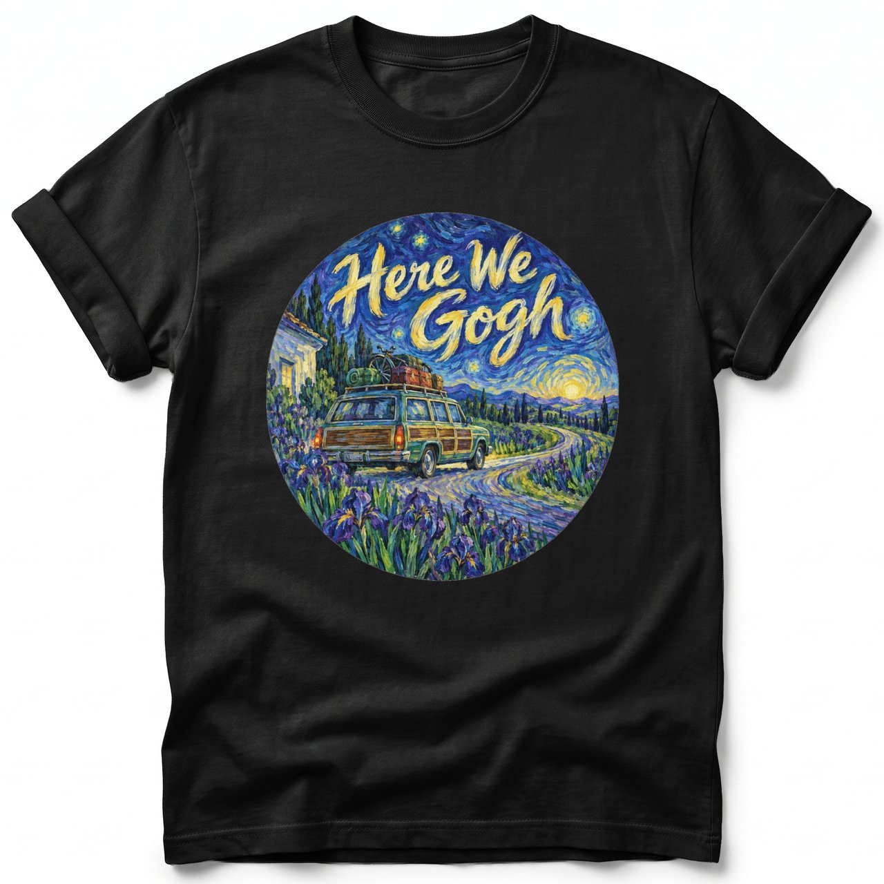 Here We Gogh ~ Comfort Colors Premium Tee