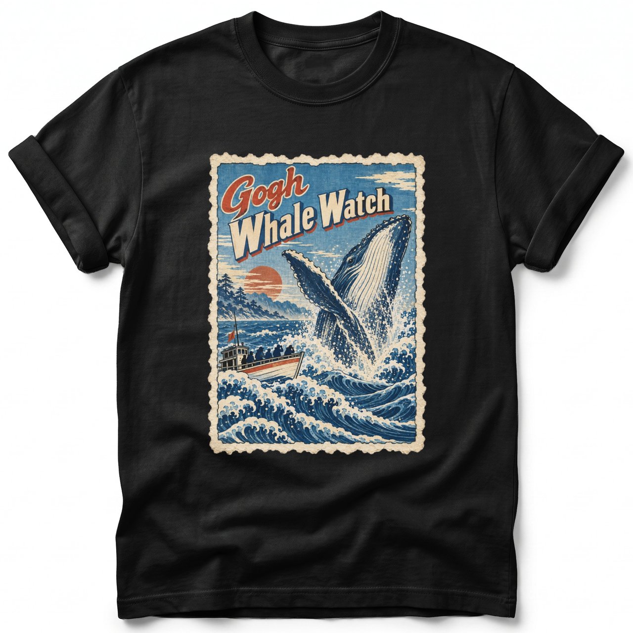 Gogh Whale Watch ~ Comfort Colors Premium Tee
