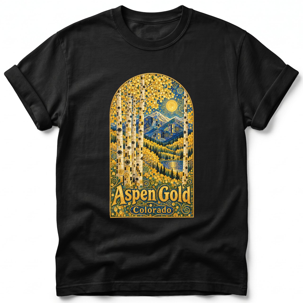 Aspen Gold ~ Comfort Colors Premium Tee