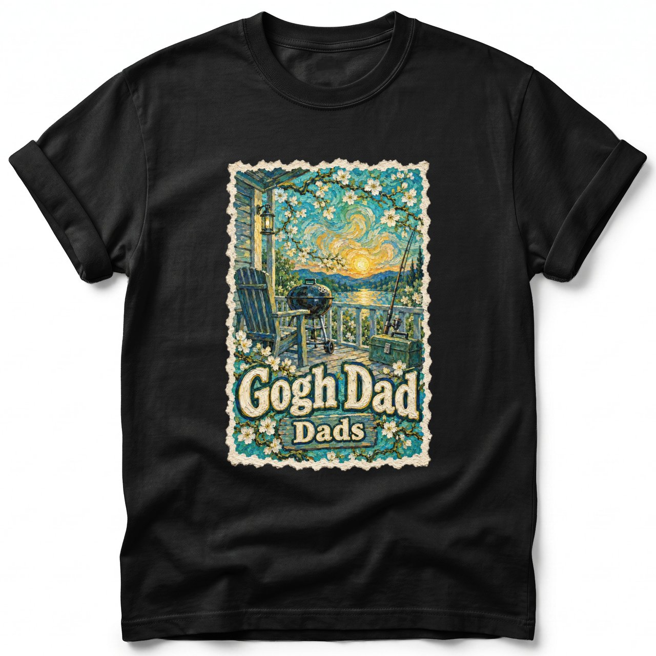 Gogh Dad ~ Comfort Colors Premium Tee