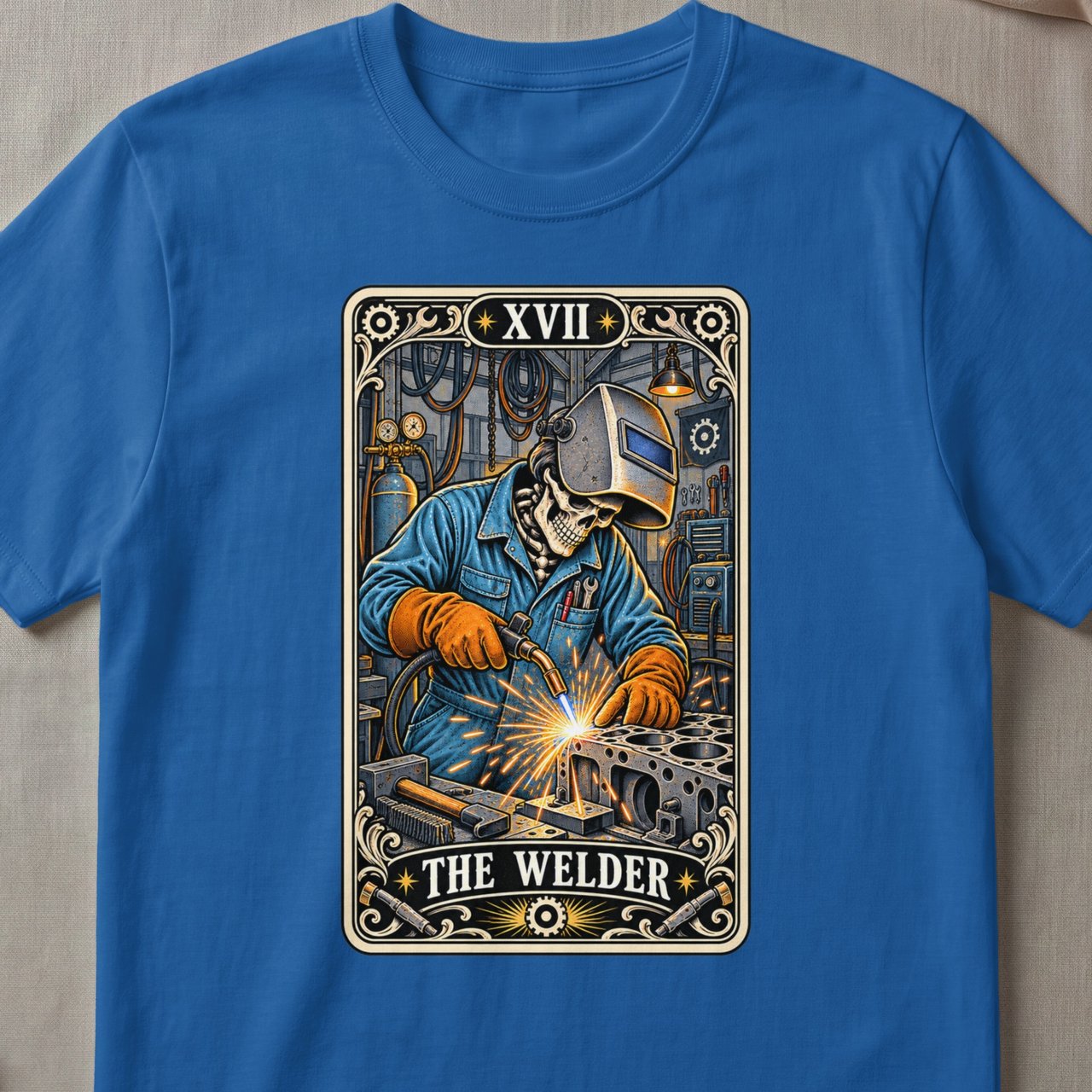 The Welder Tarot Card Tee