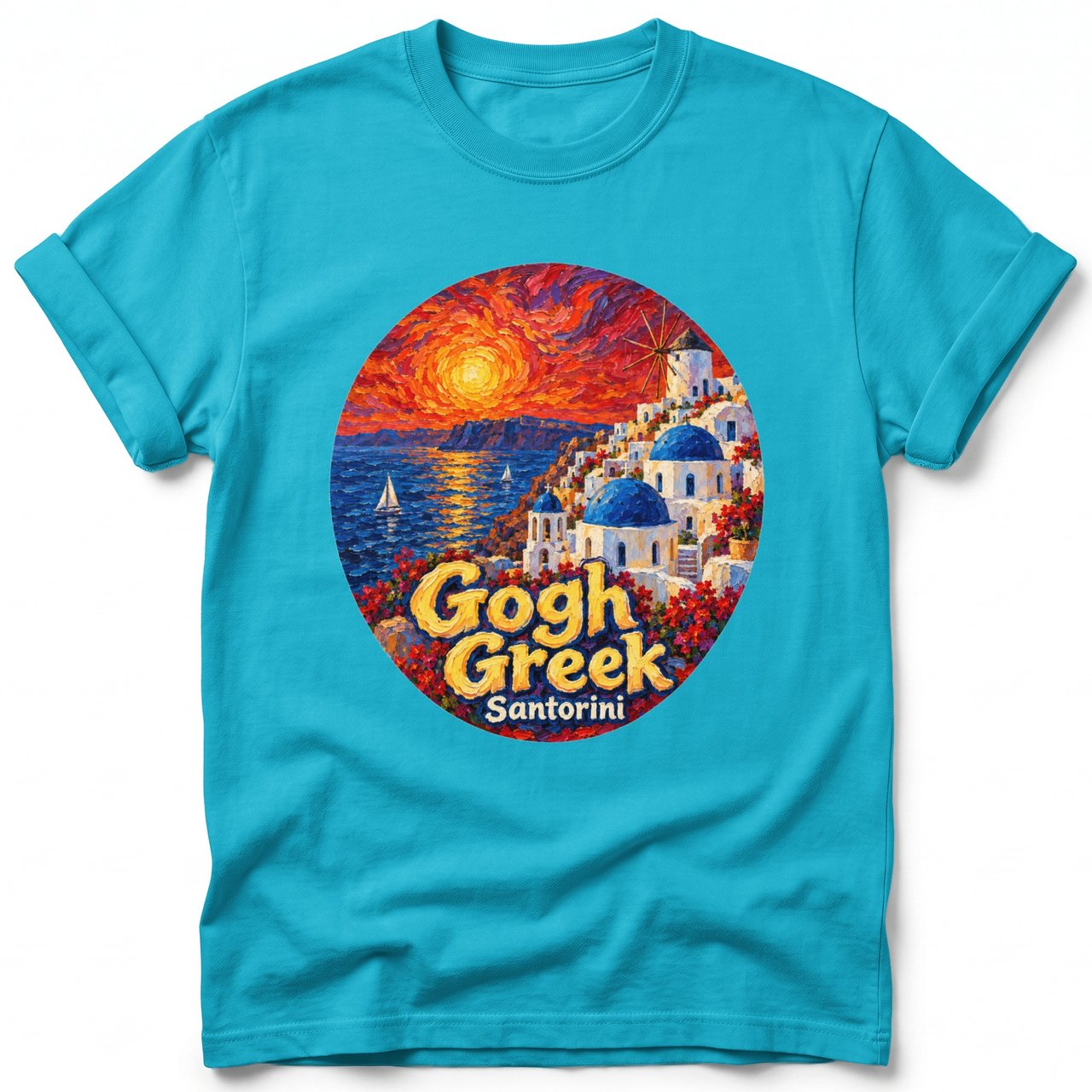 Gogh Greek ~ Comfort Colors Premium Tee