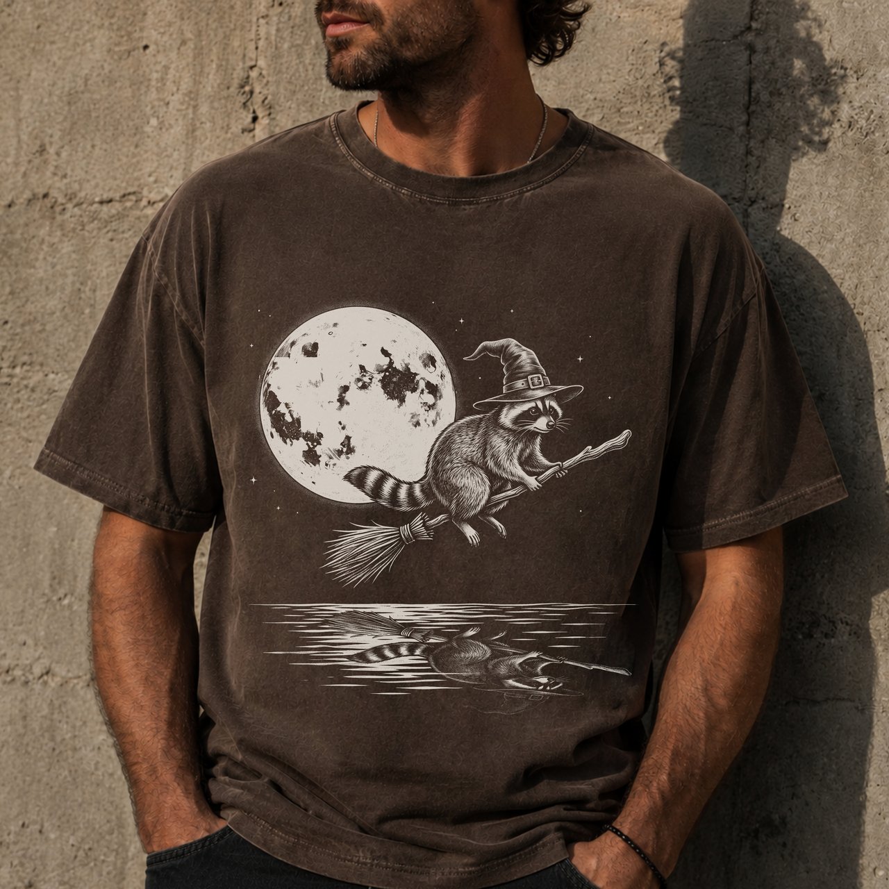 Witch Raccoon T-Shirt