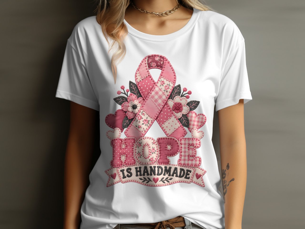Hope Is Handmade Ribbon Tee